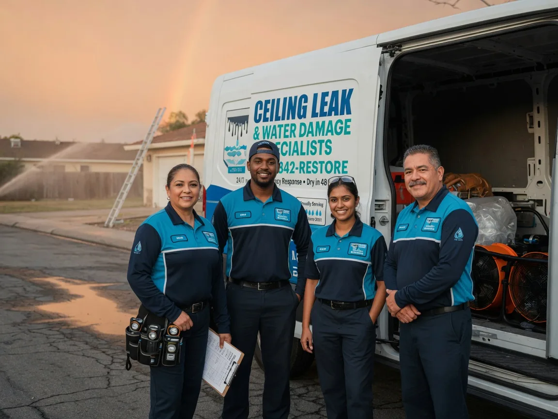 Ceiling Leak Cleanup company in Oak City, UT
